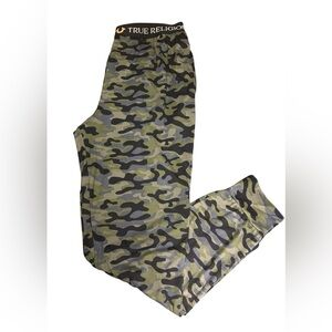 True Religion Camo Jogger Loungewear Sz M